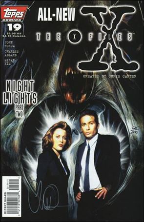 X-Files (1995) issue 19-B DF Set (Signed by Charles Adlard) 1/200