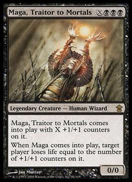 Magic the Gathering: Saviors of Kamigawa (Base Set) card 81 Maga, Traitor to Mortals