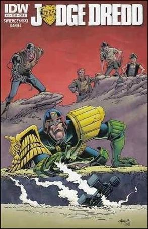 Judge Dredd (2012) issue 11-B Ian Gibson Cover