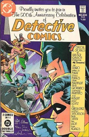 Detective Comics (1937) issue 500 Wraparound Cover