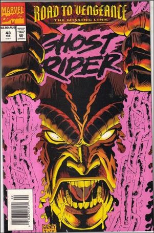 Ghost Rider (1990) issue 43-B Australian Price Cover