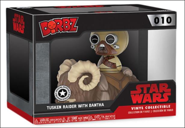 Dorbz Star Wars figure 10 Tusken Raider with Bantha