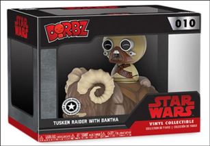 Dorbz Star Wars figure 10 Tusken Raider with Bantha