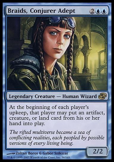 Magic the Gathering: Planar Chaos (Base Set) card 36 Braids, Conjurer Adept