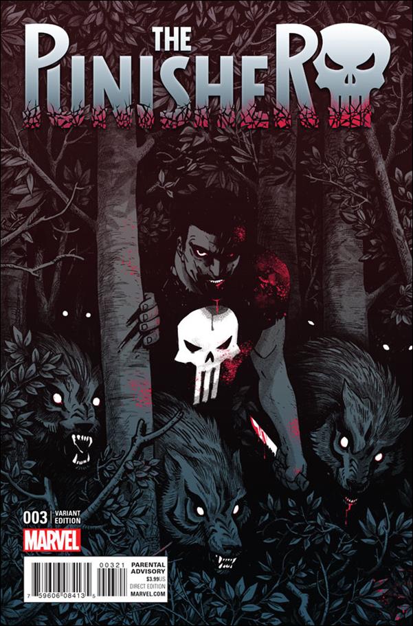 Punisher (2016) issue 3-B Becky Cloonan 1:25 Cover