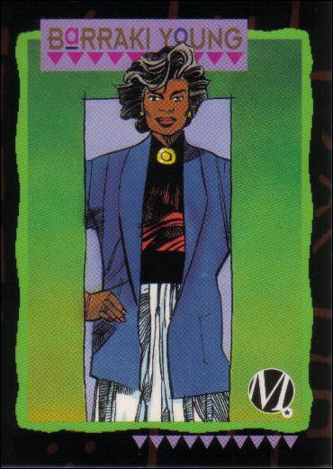 Milestone: The Dakota Universe (Base Set) card 67 Barraki Young