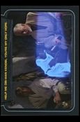 Star Wars Galactic Files (Classic Lines Subset) card CL-1 Help Me Obi-Wan Kenobi, You;'re My Only Hope.