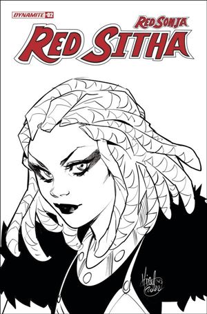 Red Sonja: Red Sitha issue 2-H Mirka Andolfo 1:7 Black & White Cover
