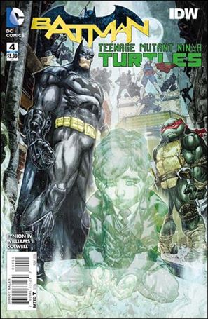 Batman/Teenage Mutant Ninja Turtles issue 4 Freddie E. Williams II Cover