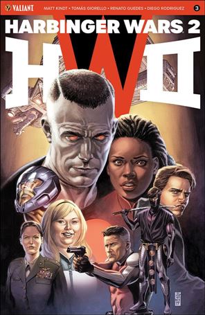 Harbinger Wars 2 issue 3 J.G. Jones Cover