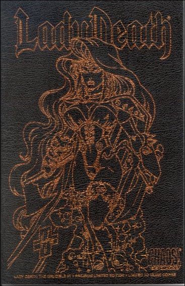 Lady Death IV: The Crucible issue 1-B Premium Leather Cover 1/10000