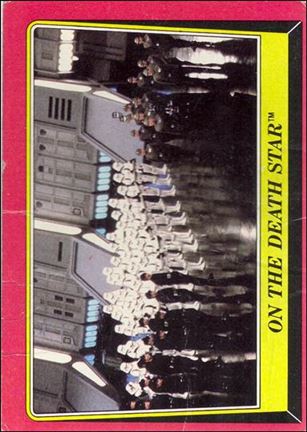 Star Wars: Return of the Jedi: Series 1 (Base Set) card 54 On the Death Star