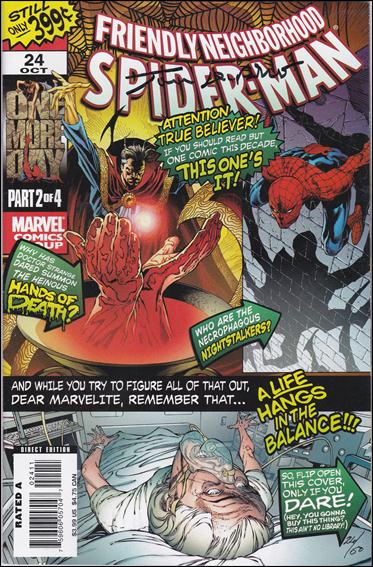 Friendly Neighborhood Spider-Man (2005) issue 24-H DF Quesada Cover (Signed by Tom DeFalco) 1/50
