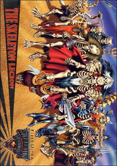 Fleer Ultra Skeleton Warriors (Base Set) card 98 The Skeleton  Legion