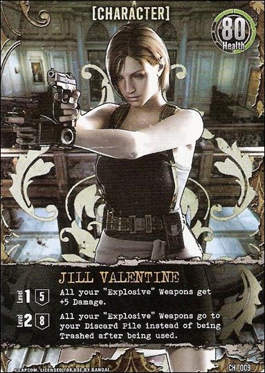 Resident Evil (Base Set) card CH-009 Jill Valentine