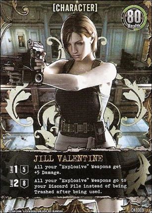Resident Evil (Base Set) card CH-009 Jill Valentine