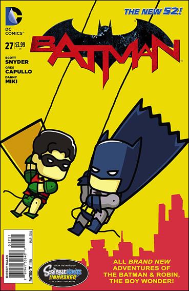 Batman (2011) issue 27-D Jon Katz 1:25 Scribblenauts Cover