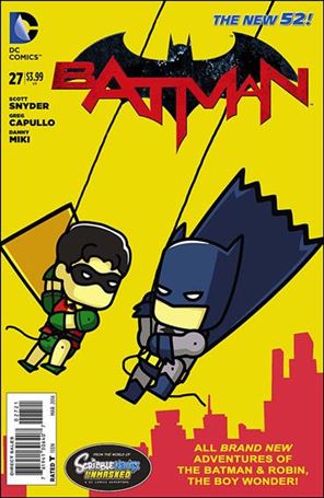 Batman (2011) issue 27-D Jon Katz 1:25 Scribblenauts Cover