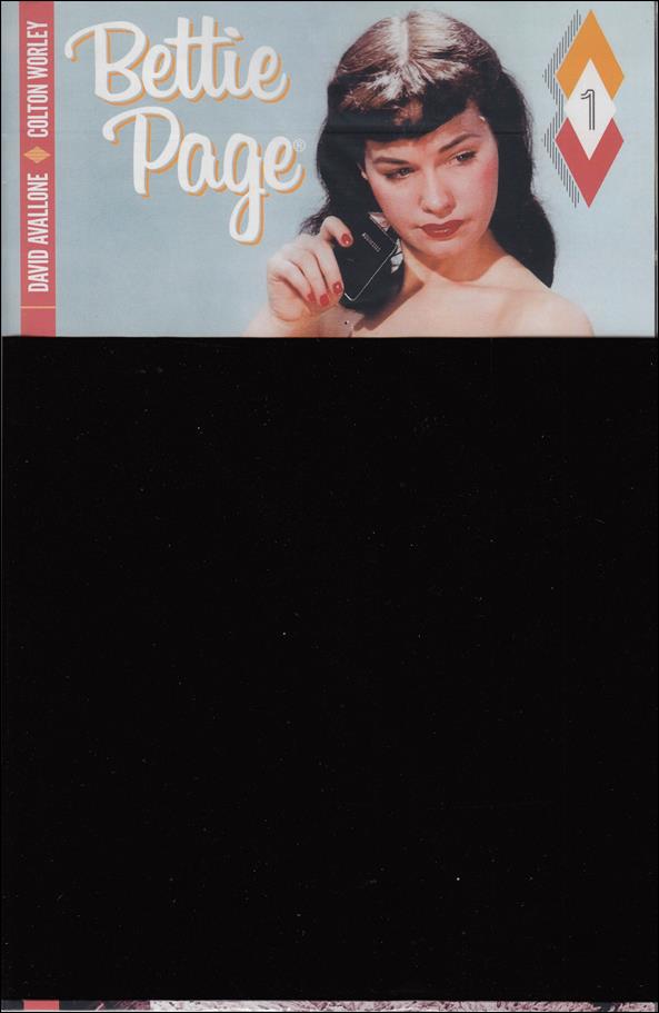 Bettie Page (2017) issue 1-N Polybagged Nude Photo Cover