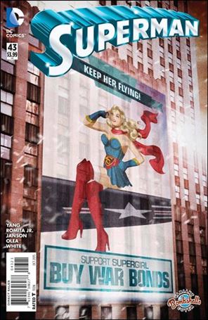 Superman (2011) issue 43-B Des Taylor Bombshells Cover