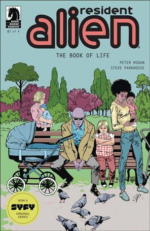 Resident Alien: The Book of Life issue 3 Steve Parkhouse Cover