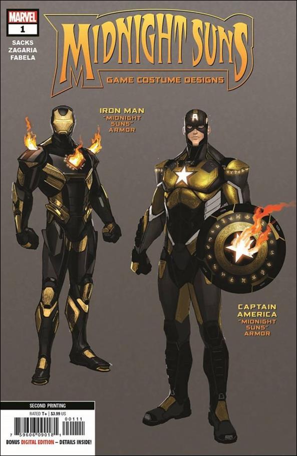 Midnight Suns (2022) issue 1-G Seamas Gallagher Game Cover (2nd Print)