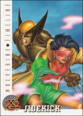1996 Fleer X-Men Wal-Mart (Base Set) card 85 Sidekick