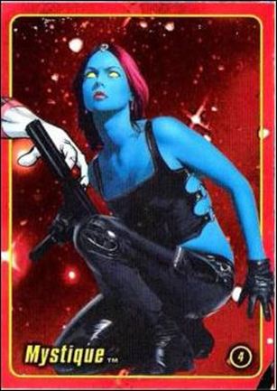 Marvel Heroes Figure Factory: Series 2 (Base Set) card 4 Mystique