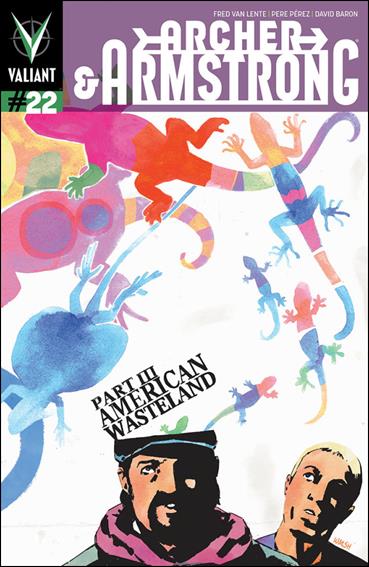Archer & Armstrong (2012) issue 22-B Michael Walsh Cover