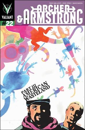 Archer & Armstrong (2012) issue 22-B Michael Walsh Cover