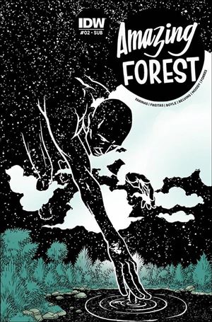 Amazing Forest issue 2-B Matt Horak Subscription Cover