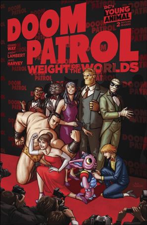 Doom Patrol: Weight of the Worlds issue 2 Nick Derington Cover