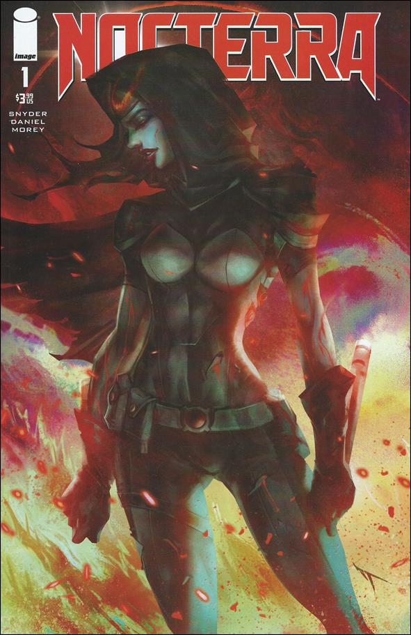 Nocterra issue 1-O Ivan Tao Brain Dead Comics Cover 1/500