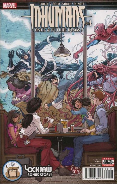 Inhumans: Once and Future Kings issue 4 Nick Bradshaw Cover