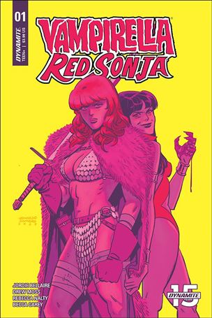 Vampirella / Red Sonja issue 1-D Leonardo Romero Cover