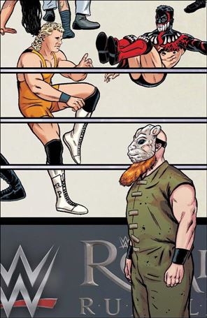 WWE issue 8-C Brent Schoonover Royal Rumble Connecting Cover