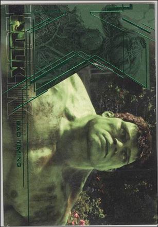 Hulk Film and Comic Cards (Base Set) card 49 Bad Timing