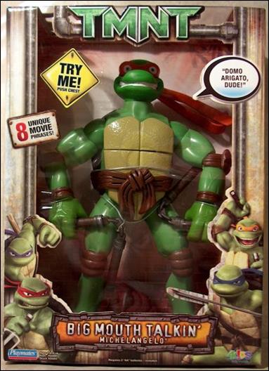 TMNT (Big Mouth Talkin') figure 3 Michelangelo