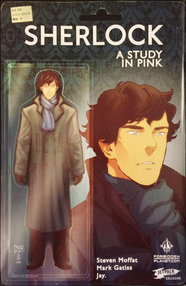 Sherlock: A Study in Pink issue 1-F Blair Shedd Forbidden Planet/Jetpack Comics Cover