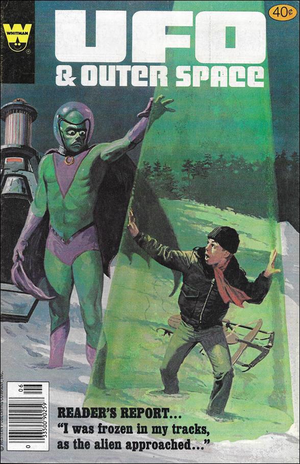 UFO & Outer Space issue 21-B Whitman Cover