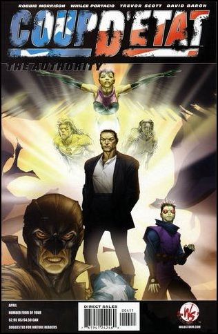 Coup D'Etat: The Authority issue 1 Whilce Portacio Cover