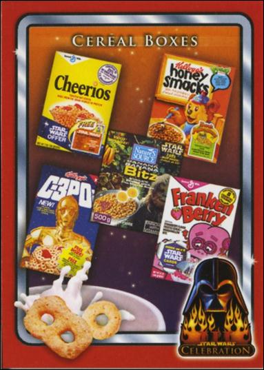 Star Wars Celebration III (Promo) card 3 Cereal Boxes