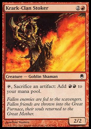 Magic the Gathering: Darksteel (Base Set) card 65 Krark-Clan Stoker