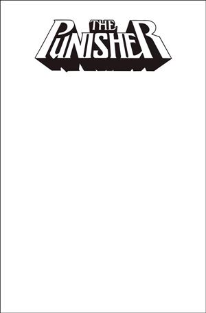Punisher (2018) issue 1-C Blank/Sketch Cover