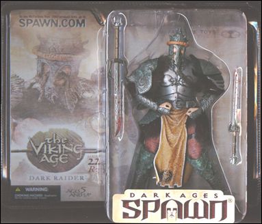 Spawn (Series 22) figure 3-B Dark Raider (Repaint)