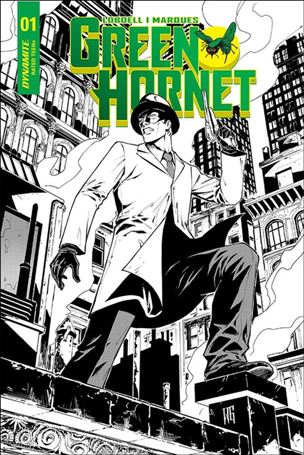 Green Hornet (2020) issue 1-F Walter Giovani 1:7 Black & White Cover