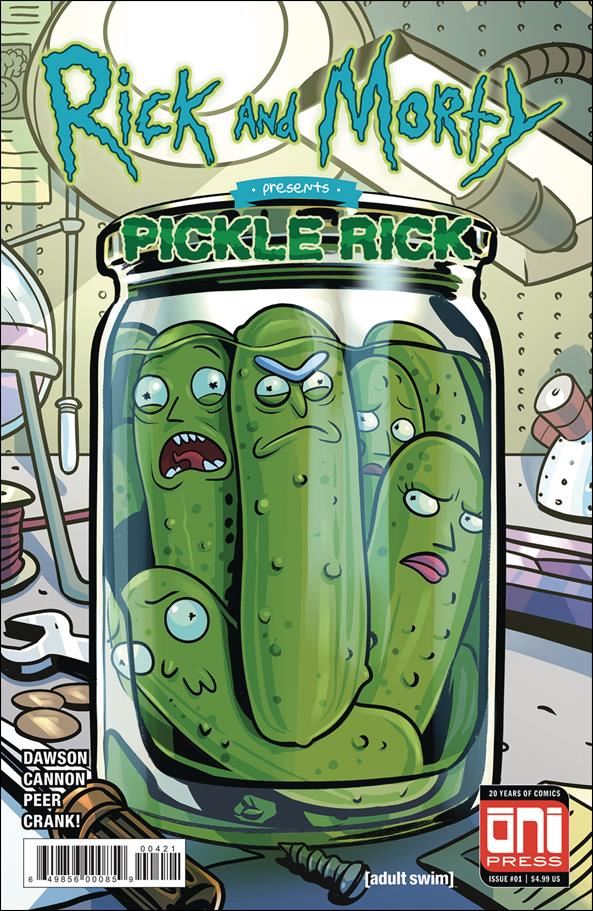 Rick and Morty Presents: Pickle Rick issue 1-B Benjamin Dewey Cover