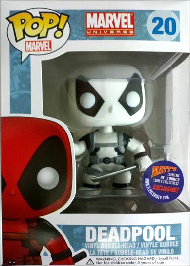 POP! Marvel figure 20-C Deadpool (Black and White) 