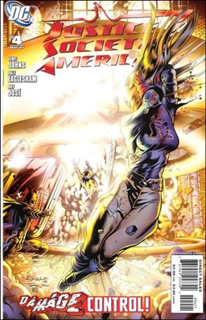 Justice Society of America (2007) issue 4-B Dale Eaglesham 1:10 Cover