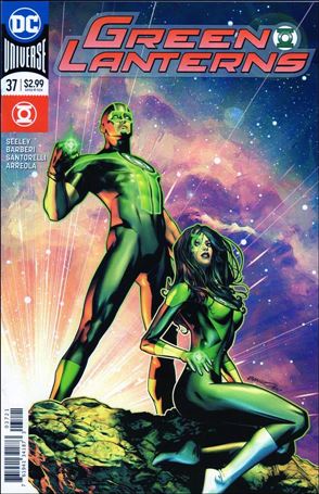 Green Lanterns issue 37-B Brandon Peterson Cover